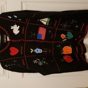 UGLY HOLIDAY CALENDAR SWEATER